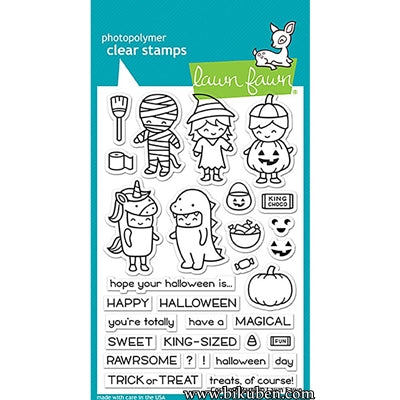 Lawn Fawn - Clearstamps - Custome Party