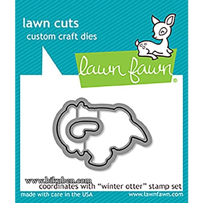 Lawn Fawn - Cuts Cusom Craft Dies - Winter Otter