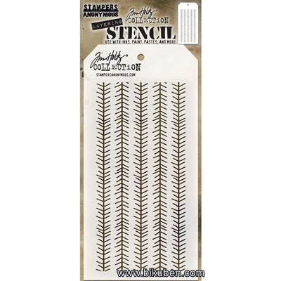Tim Holtz - Stencil - Tinsel