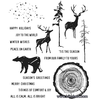 Tim Holtz Collection - Cling Stamps - Great Outdoors