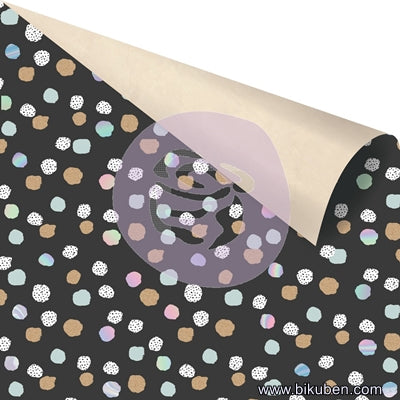 Prima - Zella Teal - Offset Dot 12x12"