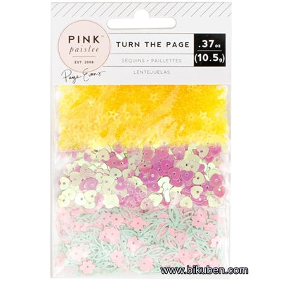 Pink Paislee - Turn the Page - Sequins