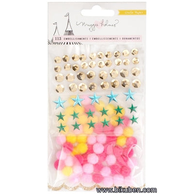 Crate Paper - Carousel - Sequins, Pompoms and Stars