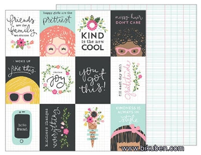 Pebbles - Girl Squard - You Got This 12x12"