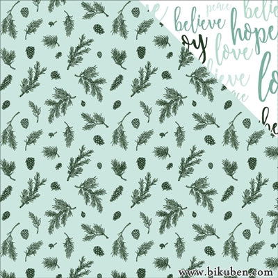 KaiserCraft - Mint Wishes - Spearmint 12x12"