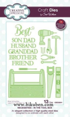 Creative Expressions - Necessities Collection Dies - In the Tool Box