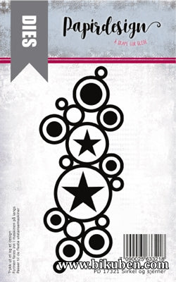 Papirdesign - Dies - Sirkler og Stjerner