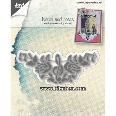 Joy! Craft Dies - Note and Roses Dies