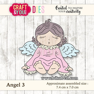 Craft & You - Cutting Dies - Angel 3