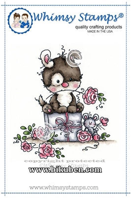 Whimsy Stamps - Cling mount - New Doggie