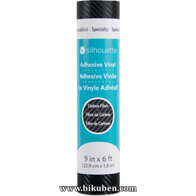 Silhouette America - Selvklebende Permanent Vinyl - Carbon 9"