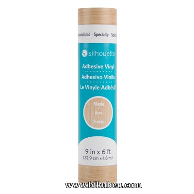 Silhouette - Vinyl - Wood - Maple 9"