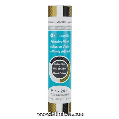 Silhouette America - Selvklebende Carbon Vinyl - Sampler pack