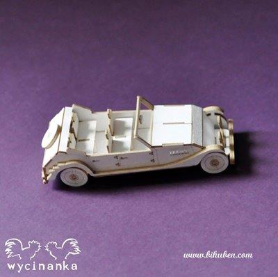Wycinanka - Chipboard - On the Road - 3D Bil