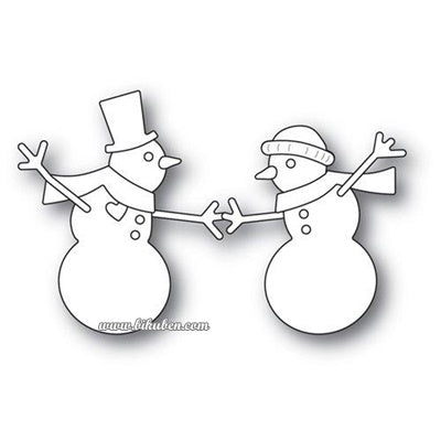 Memory Box - Dancing Snowmen Die