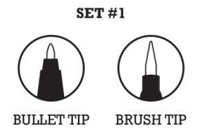 Ranger - Letter It - Medium Pens - Set #1