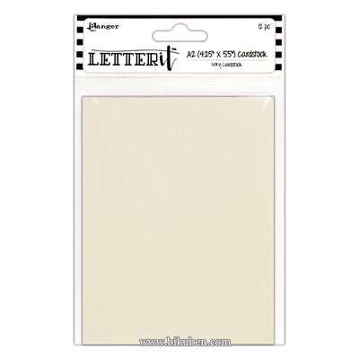 Ranger - Letter It - Ivory Cardstock