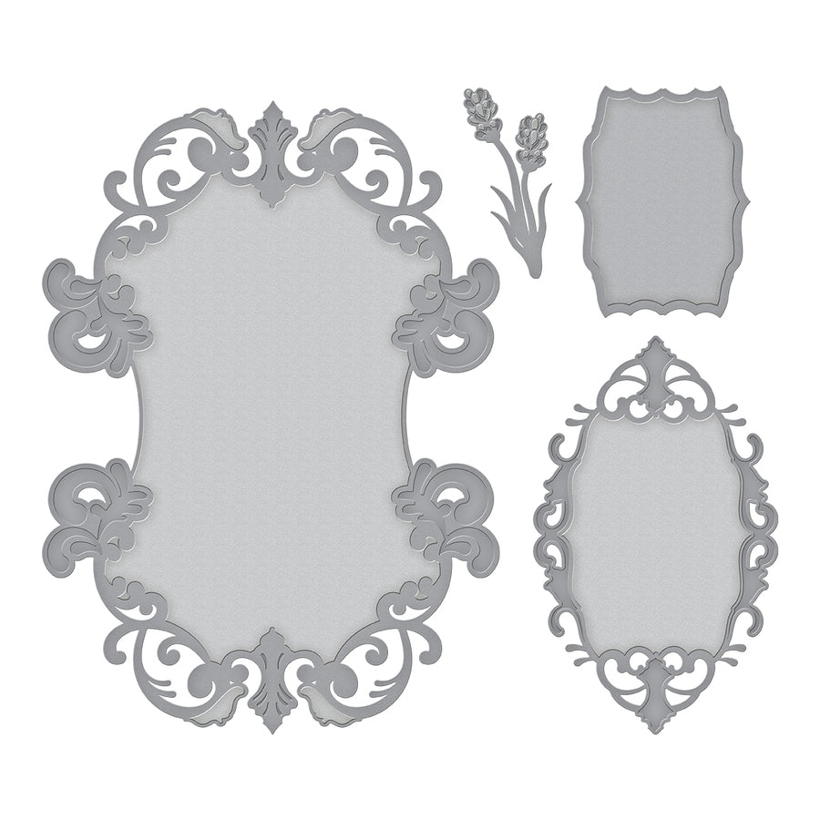 Spellbinders - Shapeabilities - Eau De Lavande Label Dies
