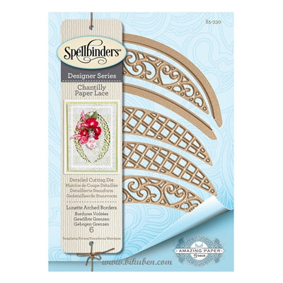 Spellbinders - Shapeabilities - Lunette Arched Borders Etched dies
