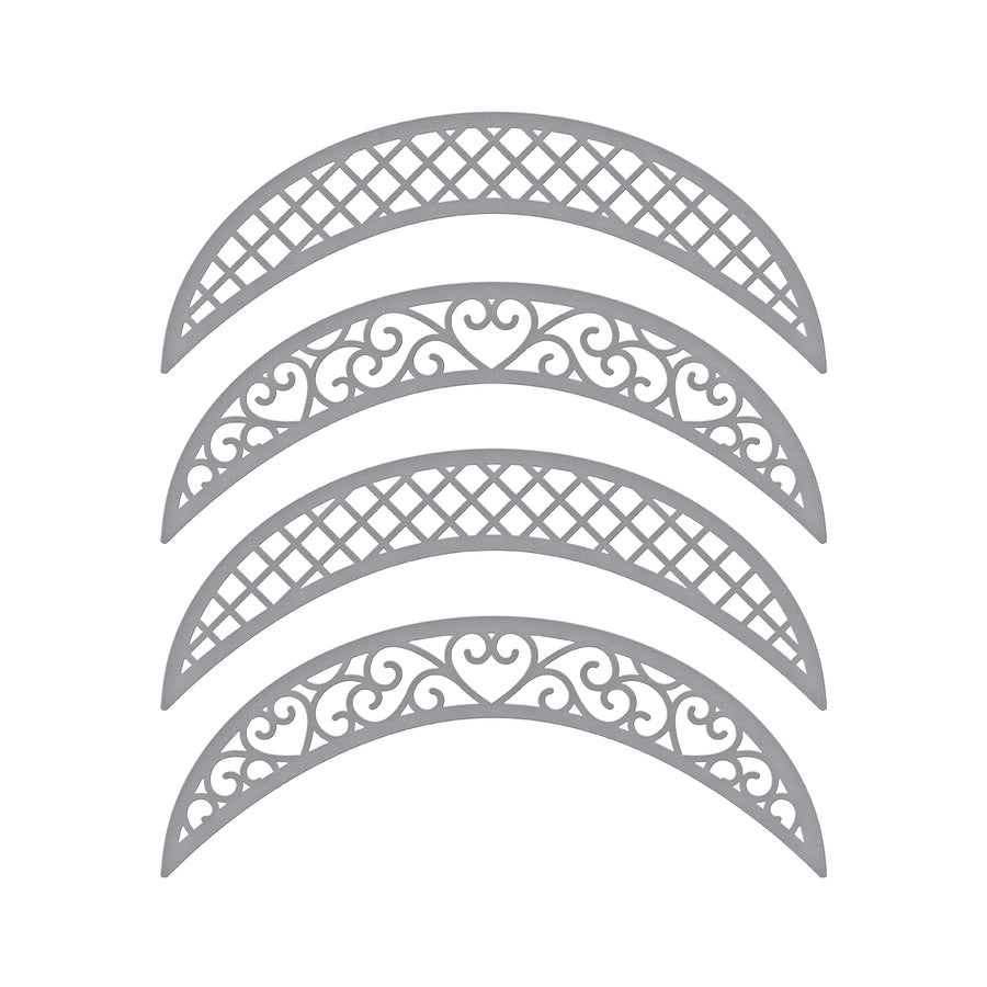 Spellbinders - Shapeabilities - Lunette Arched Borders Etched dies