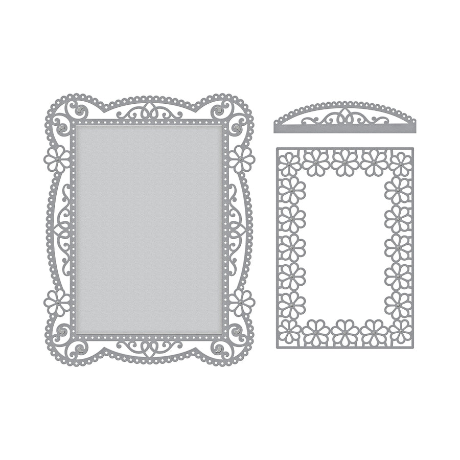 Spellbinders - Shapeabilities - Tallulah Frill Layering Frame Small Dies