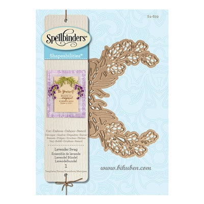 Spellbinders - Shapeabilities - Lavender Swag Dies