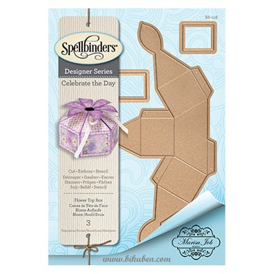 Spellbinders - Shapeabilities -Flower Top Box Dies