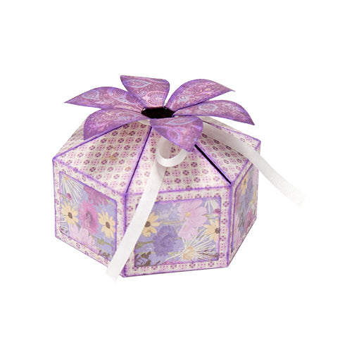 Spellbinders - Shapeabilities -Flower Top Box Dies