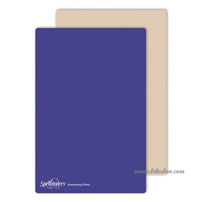 Spellbinders - Platinum XL Embossing Plate + Mat 8,5 x 12,25"