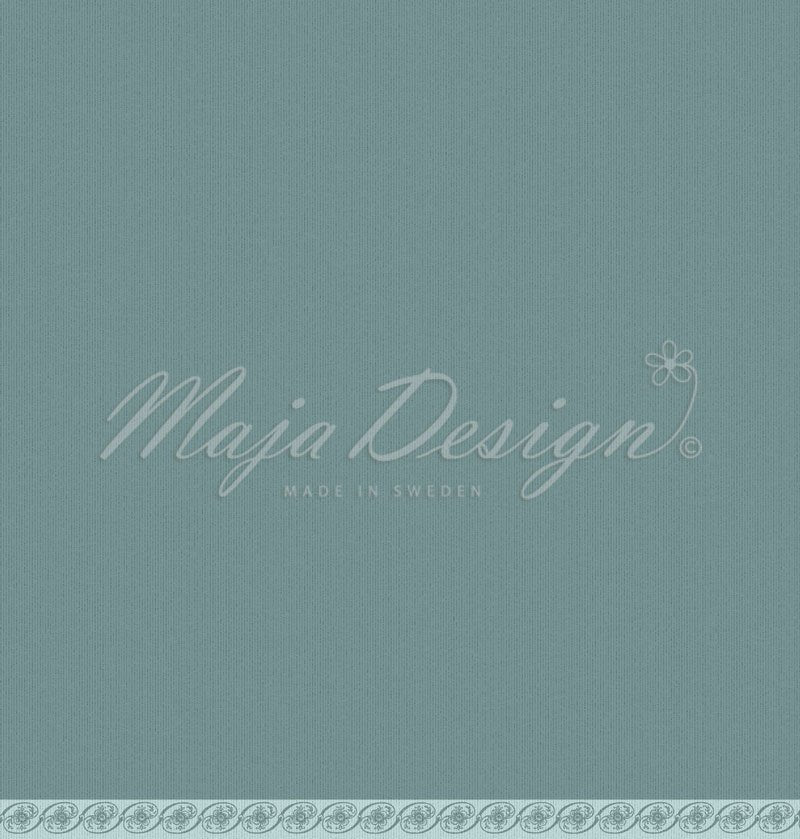 Maja Design - Shades of Celebration - Monochrome - Vintage Teal  12 x 12"
