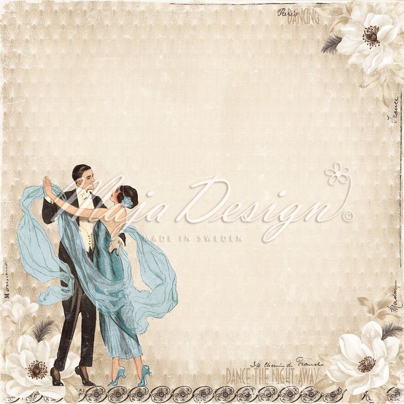Maja Design - Celebration - Ballroom dancing 12 x 12"