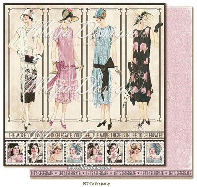 Maja Design - Celebration - To the party     12 x 12"