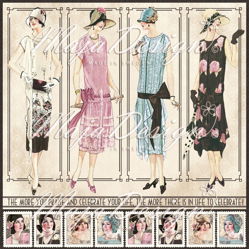 Maja Design - Celebration - To the party     12 x 12"