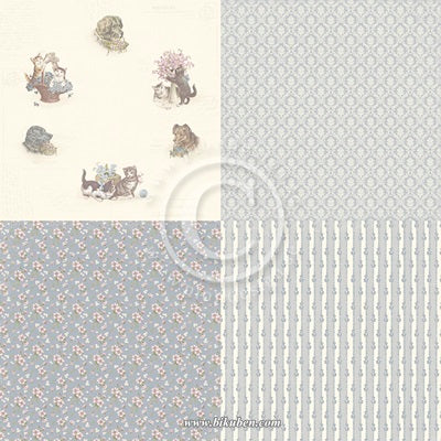 Pion Design - Our Furry Friends - In our hearts 6 x 6tum 12 x 12"