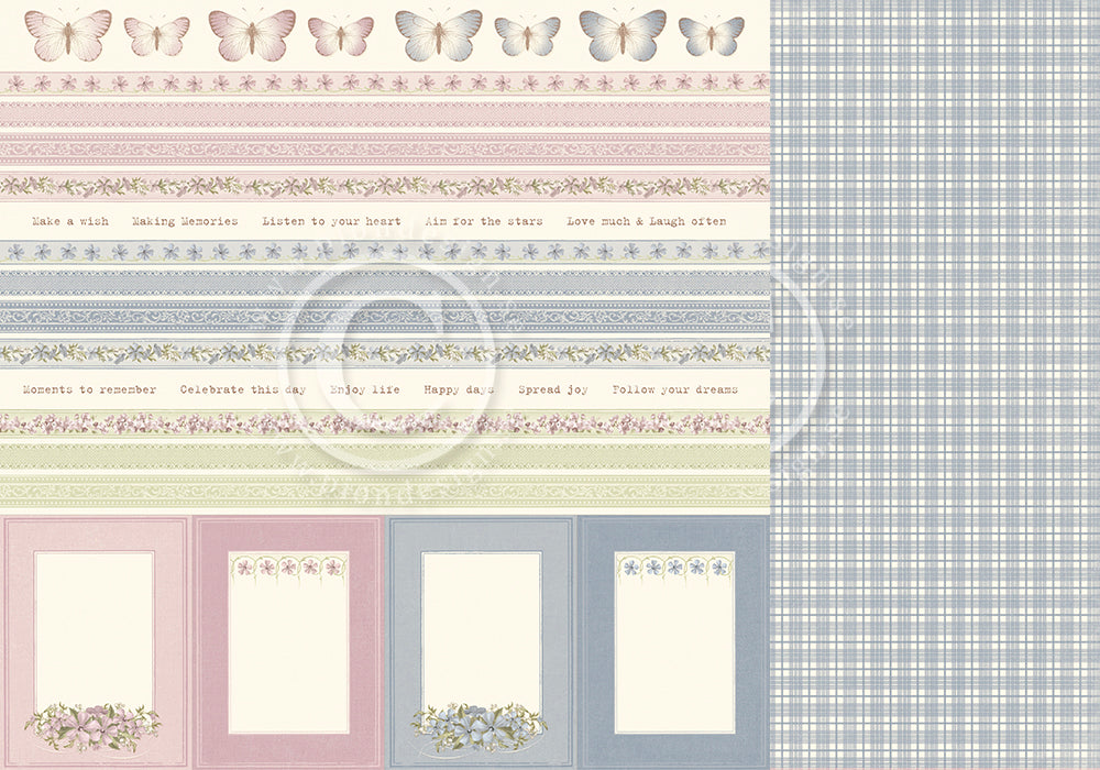 Pion Design - Days Gone By - Borders 12 x 12"