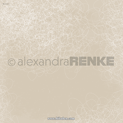 Alexandra Renke - Chaos Mud Paper 12 x 12"