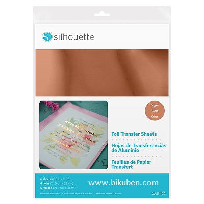 Silhouette America - Foil Transfer Sheets - COPPER