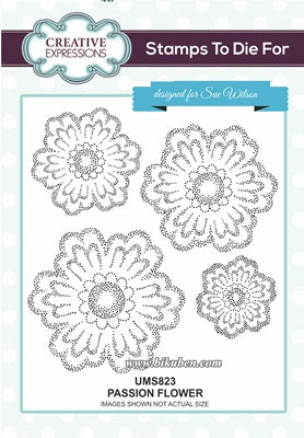 Creative Expression - Passion Flower Stamp