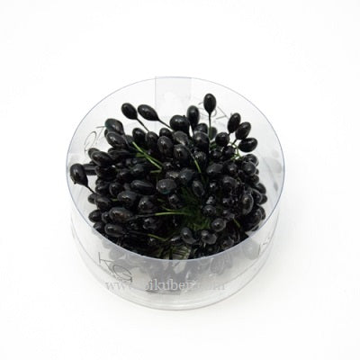 Kort & Godt - Pyntebær - Sort   - 0,5cm