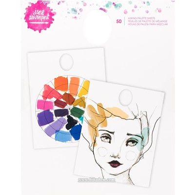Jane Davenport - Mixed Media 2- Mixing Palette Sheets
