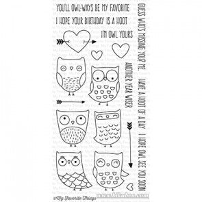 Die-Namics - I'm Owl Yours - Clear Stamps