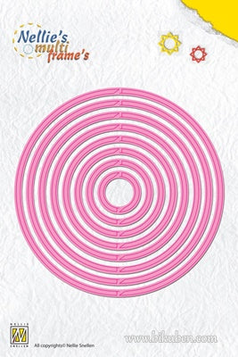 Nellie Snellen - Multiframe - Revolving Round - dies