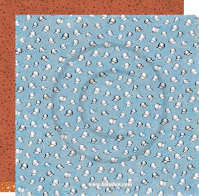 Papirdesign - Fremtidsdrømmer - Caps     12 x 12"