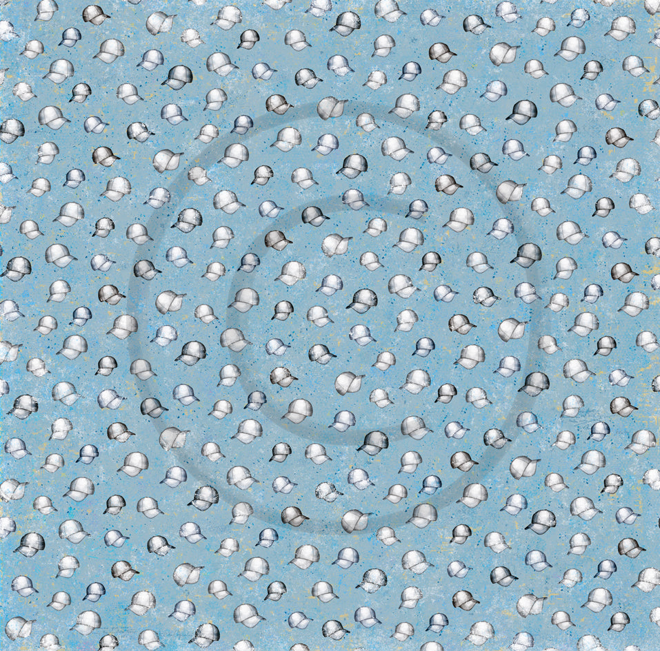 Papirdesign - Fremtidsdrømmer - Caps     12 x 12"