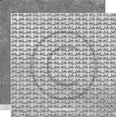 Papirdesign - Fremtidsdrømmer - Hestekrefter     12 x 12"