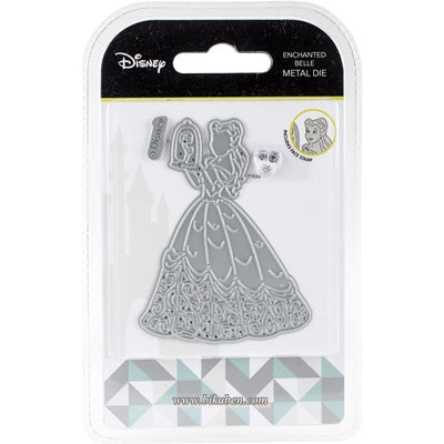 Disney - Die & Stamp sett - Enchanted Belle