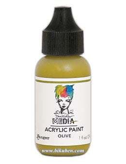 Ranger - Dina Medium Paints - Olive - 1oz
