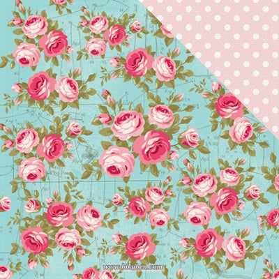 Kaisercraft - Miss Betty - Stitched    12 x 12"