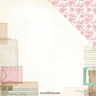 Kaisercraft - Miss Betty - Needlework    12 x 12"