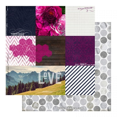 Heidi Swapp - Hawthorne - 9th & 9th      12 x 12"